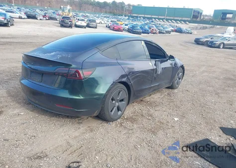 2022 Tesla Model 3 Long Range Dual Motor All-Wheel Drive z USA, uszkodzony, nr VIN 5YJ3E1EB6NF226910
